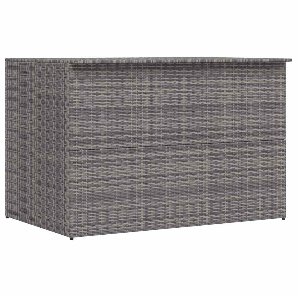 vidaXL Tuinbox 150x100x100 cm poly rattan zwart