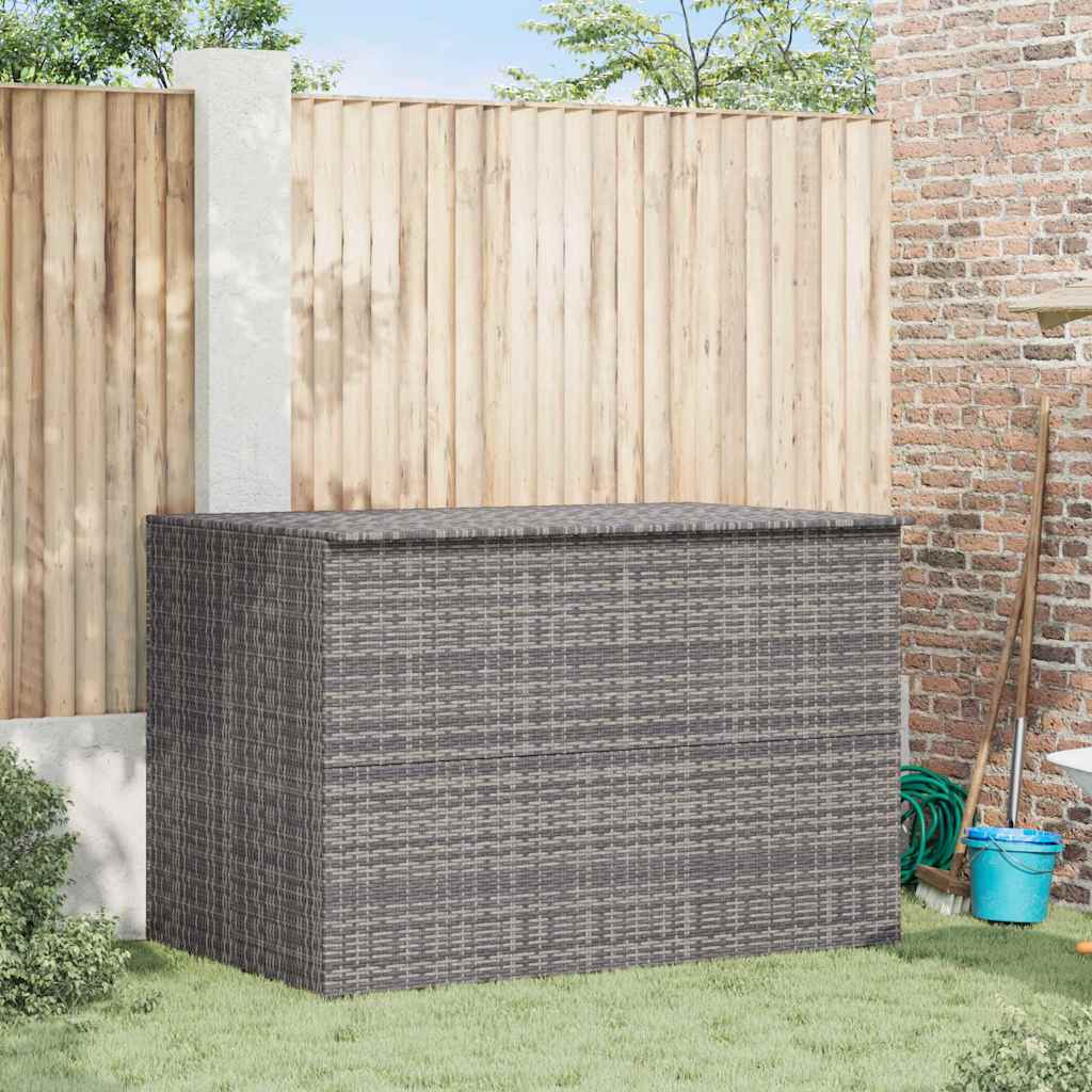 vidaXL Tuinbox 150x100x100 cm poly rattan zwart