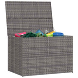 vidaXL Tuinbox 150x100x100 cm poly rattan zwart