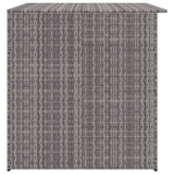 vidaXL Tuinbox 150x100x100 cm poly rattan zwart