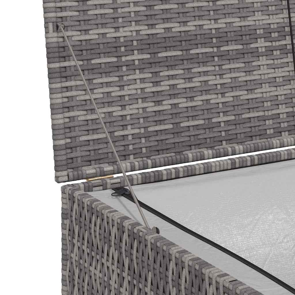 vidaXL Tuinbox 150x100x100 cm poly rattan zwart