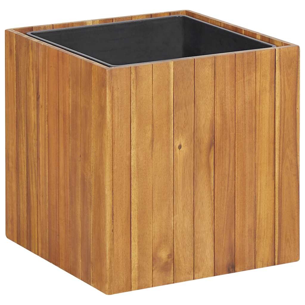 vidaXL Plantenbak verhoogd 24,5x24,5x25 cm massief acaciahout