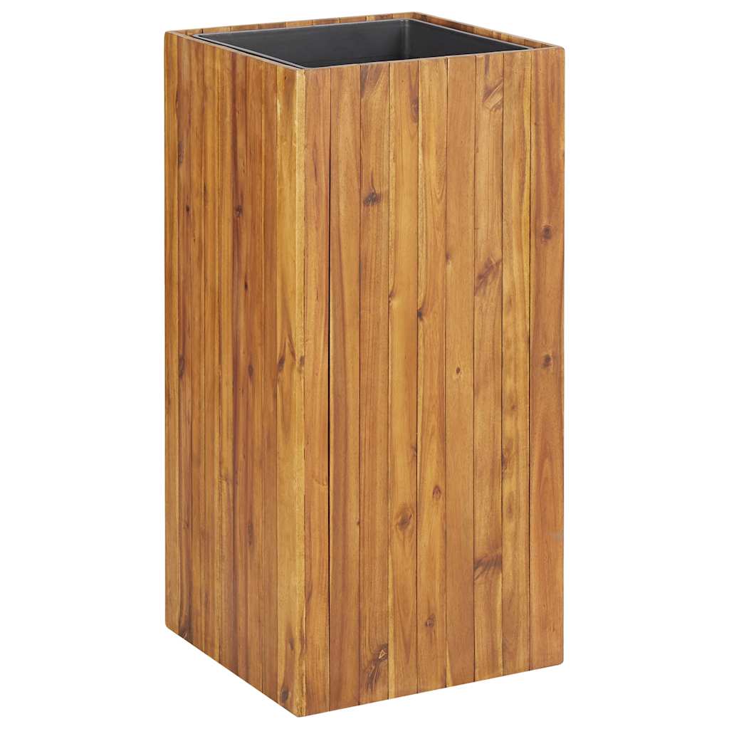 vidaXL Plantenbak verhoogd 24,5x24,5x25 cm massief acaciahout