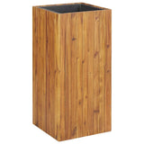 vidaXL Plantenbak verhoogd 24,5x24,5x25 cm massief acaciahout