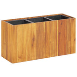 vidaXL Plantenbak verhoogd 24,5x24,5x25 cm massief acaciahout