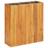 vidaXL Plantenbak verhoogd 24,5x24,5x25 cm massief acaciahout