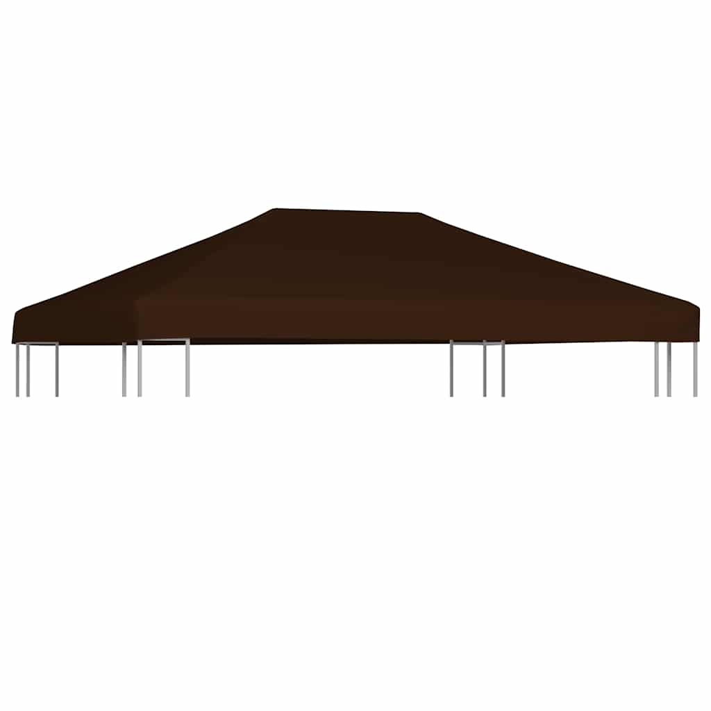 vidaXL Prieeldak 310 g/m² 3x3 m taupe