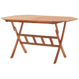 vidaXL Tuintafel inklapbaar Ø60x75 cm massief acaciahout