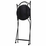 vidaXL Bistro Chairs mosaic 2 pcs ceramic brown