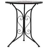 vidaXL Bistro Table mosaic 60 cm ceramic brown