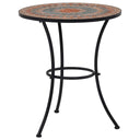 vidaXL Bistro Table mosaic 60 cm ceramic brown