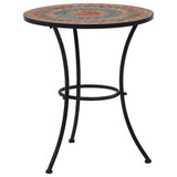 vidaXL Bistro Table mosaic 60 cm ceramic brown