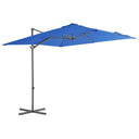 vidaXL Zweefparasol met stalen paal 250x250 cm bordeauxrood