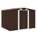 vidaXL Tuinberging 257x205x178 cm metaal grijs