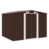 vidaXL Tuinberging 257x205x178 cm metaal grijs
