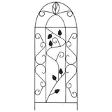 vidaXL Plantenklimrekken 3 st 40x100 cm ijzer zwart