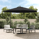 vidaXL Cantilever Parasol 3.5 m Green