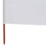 vidaXL Windscreen 3-panel 400x120 cm fabric green