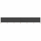 vidaXL Windscreen 3-panel 400x120 cm fabric green