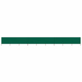 vidaXL Windscreen 3-panel 400x120 cm fabric green