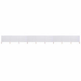 vidaXL Windscreen 3-panel 400x120 cm fabric green