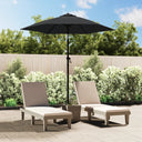 vidaXL Parasol 200x224 cm aluminium zandwit