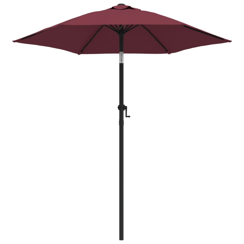 vidaXL Parasol 200x224 cm aluminium zandwit