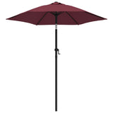 vidaXL Parasol 200x224 cm aluminium zandwit