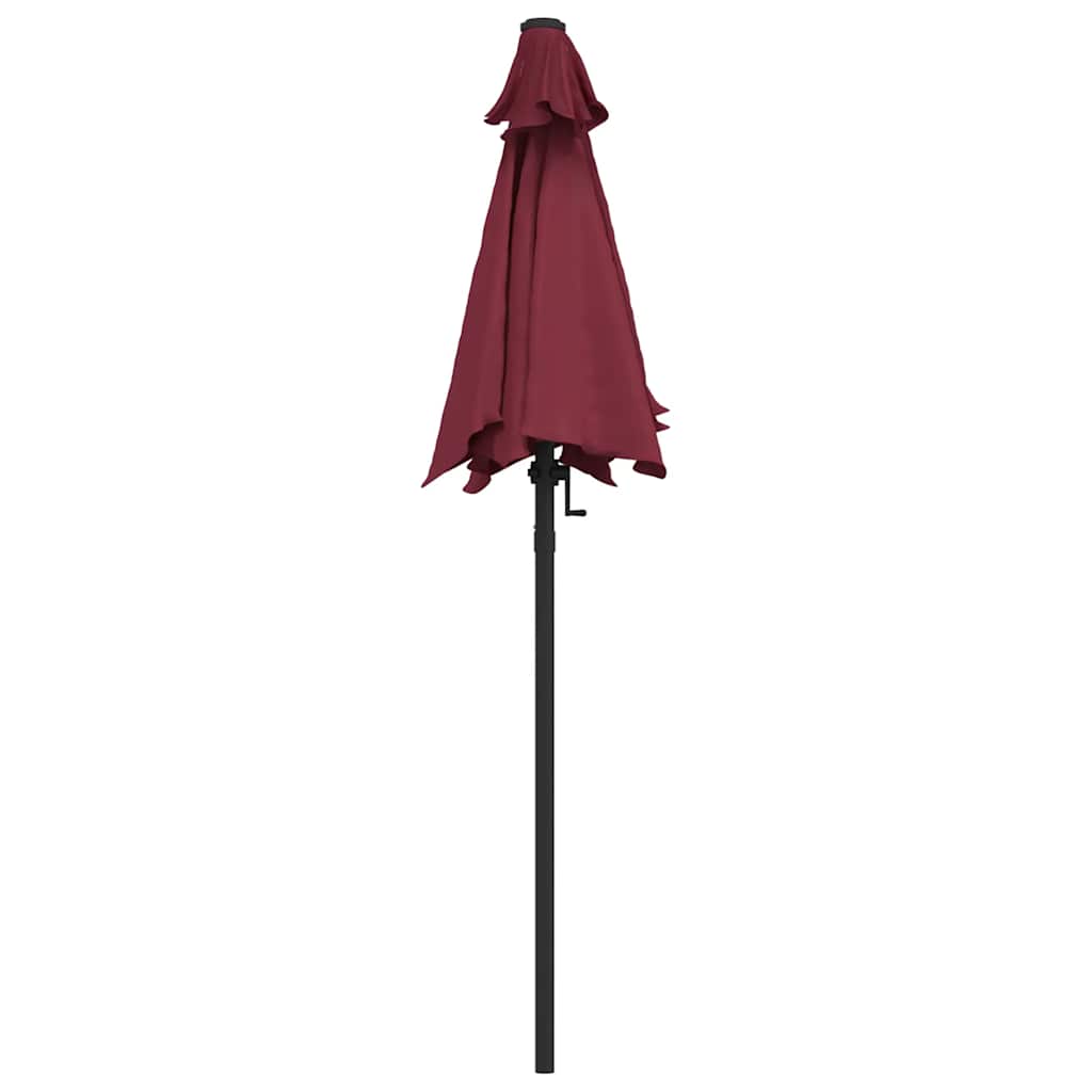 vidaXL Parasol 200x224 cm aluminium zandwit
