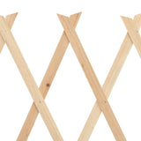 vidaXL Garden Trellises 5 pcs 180x30 cm spruce wood