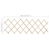 vidaXL Garden Trellises 5 pcs 180x30 cm spruce wood