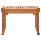 vidaXL Tuinbank 64 cm massief eucalyptushout