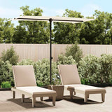 vidaXL Parasol met aluminium paal 180x110 cm groen