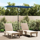 vidaXL Parasol met aluminium paal 180x110 cm groen