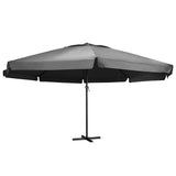 vidaXL Parasol Samos 500 cm aluminium wit