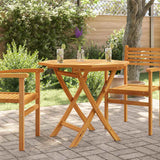 vidaXL Tuintafel inklapbaar 85x76 cm massief teakhout