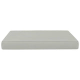vidaXL Vloerpalletkussen 60x61,5x6 cm stof beige