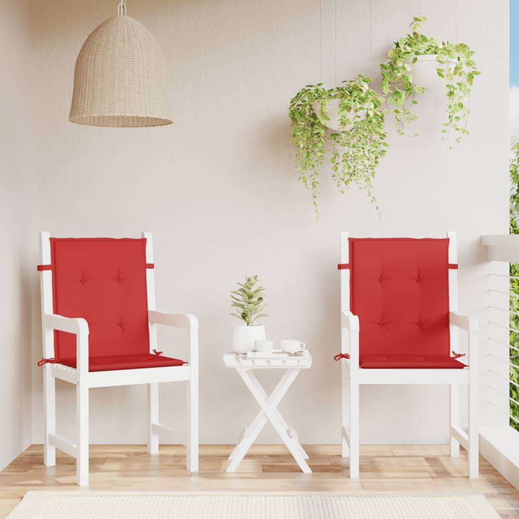 vidaXL Garden Chair Cushions 6 pcs oxford fabric anthracite