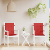 vidaXL Garden Chair Cushions 6 pcs oxford fabric anthracite