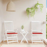 vidaXL Garden Chair Cushions 2 pcs 40x40x4 cm oxford fabric anthracite
