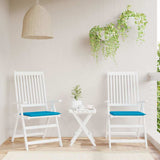 vidaXL Garden Chair Cushions 2 pcs 40x40x4 cm oxford fabric anthracite