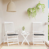 vidaXL Garden Chair Cushions 2 pcs 40x40x4 cm oxford fabric anthracite