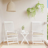 vidaXL Garden Chair Cushions 2 pcs 40x40x4 cm oxford fabric anthracite