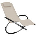 vidaXL Kids' Sun Lounger Steel Black