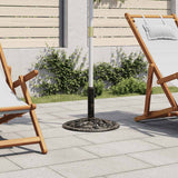 vidaXL Parasolvoet 48x48x33 cm gietijzer zwart