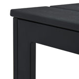 vidaXL Salontafel hout-look 78x78x74 cm HDPE wit