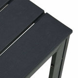 vidaXL Salontafel hout-look 78x78x74 cm HDPE wit