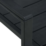 vidaXL Tuinstoelen 4 st hout-look HDPE wit
