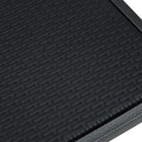 vidaXL Tuinstoel 4 st rattan-look kunststof wit