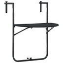 vidaXL Balkontafel hangend 60x64x83,5 cm rattan-look kunststof wit